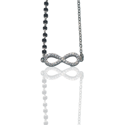 Silver Infinity Mangal sutra